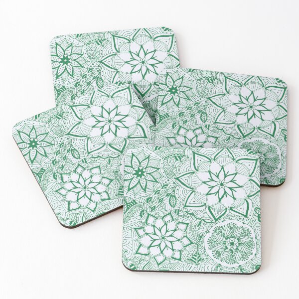 Item preview, Forest Green Mandala Improvisation designed and sold by MarisaGoncalves.