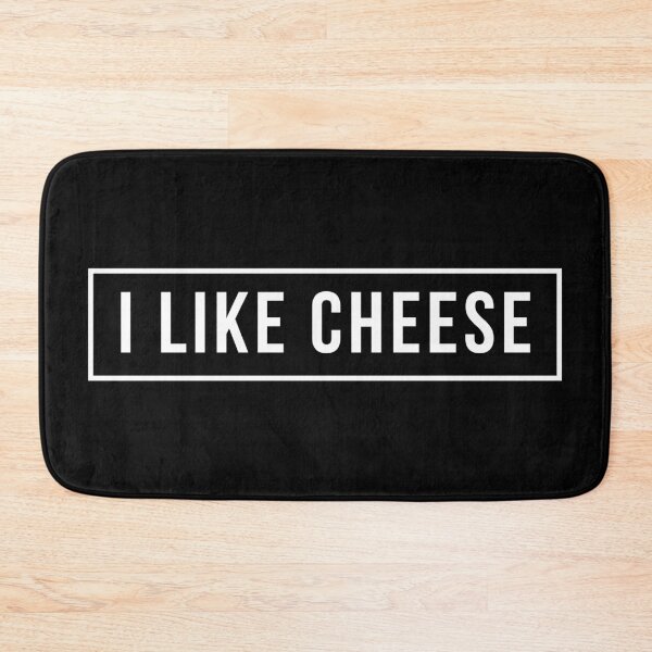 Item preview, I Like Cheese Minimalist Foodie Gift designed and sold by haselshirt.