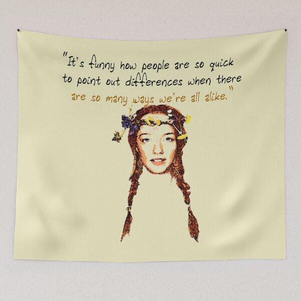 Item preview, Anne of Green Gables Quote designed and sold by The Dead  Writers Circle.