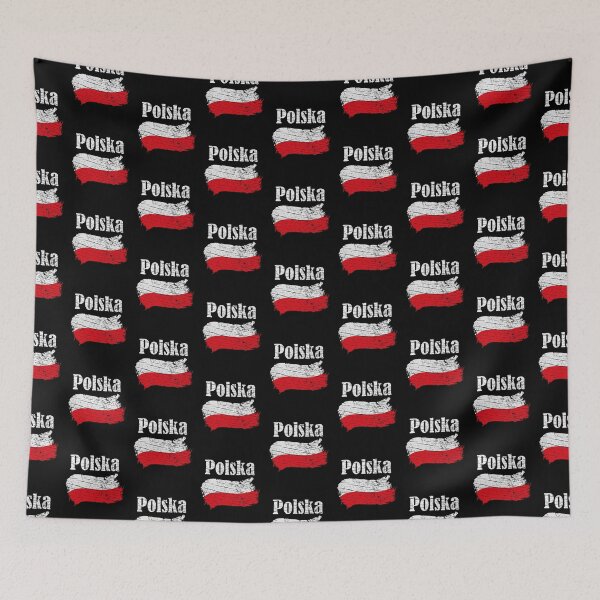 Item preview, Polska Polish Flag Vintage Graphic - Poland Lovers Tourists Souvenir Cool National Gift designed and sold by FunnySunny T-Shirts.