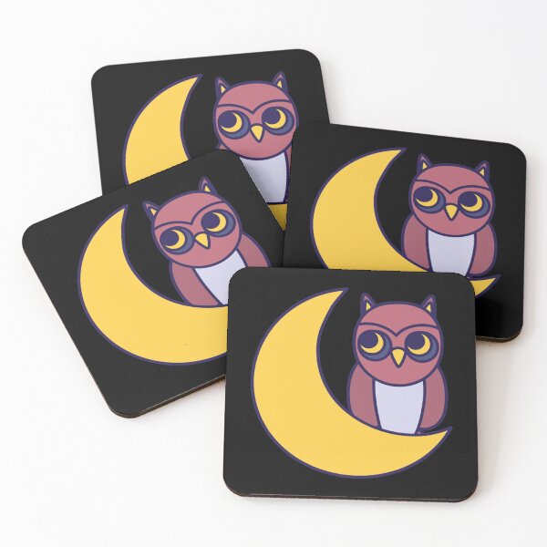 Item preview, Owl with Moon designed and sold by ryaneliz91.