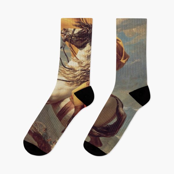 Item preview, Subtly Ruined Napoleon Crossing the Alps - Unicorn designed and sold by weavernap.