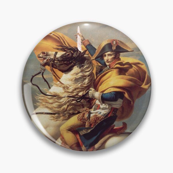 Item preview, Subtly Ruined Napoleon Crossing the Alps - Unicorn designed and sold by weavernap.