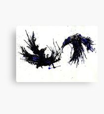 odin's raven 2 Canvas Print