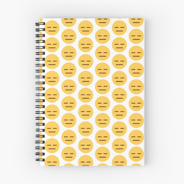 Item preview, Expressionless face emoji designed and sold by Winkham.