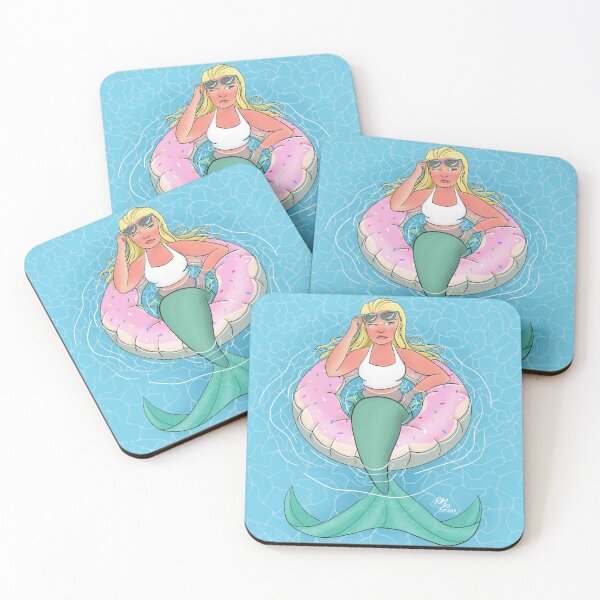 Item preview, Mermaid at the Pool designed and sold by Moodoodles.