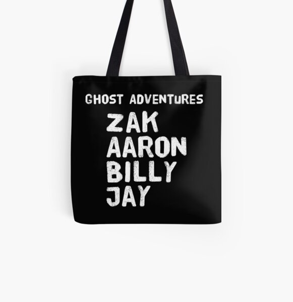 Ghost Adventures Crew Zak Bagans Aaron Billy Jay Tote Bag By Modernmerchdept Redbubble