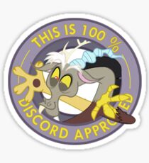 100% Discord Approved Sticker