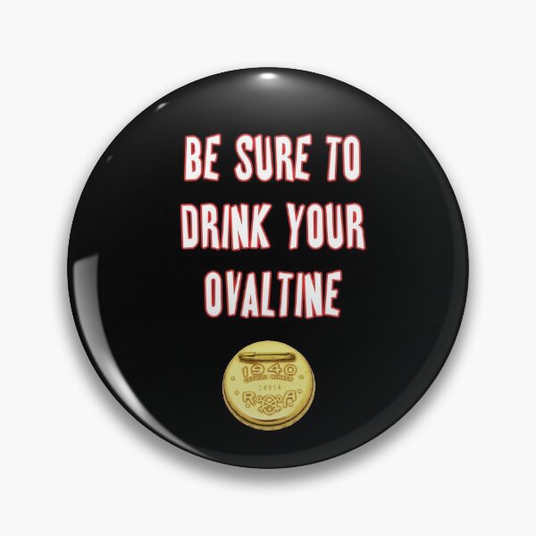 Item preview, Be Sure To Drink Your Ovaltine  designed and sold by iamhewho.
