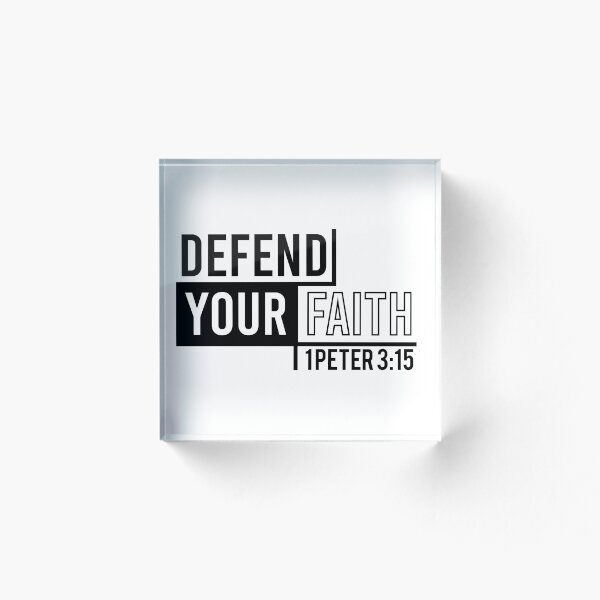 Item preview, Defend Your Faith designed and sold by ZMorrisDesigns.