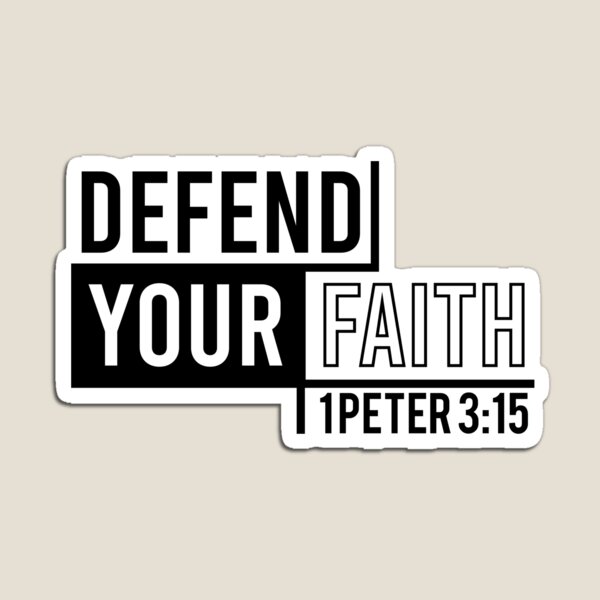 Item preview, Defend Your Faith designed and sold by ZMorrisDesigns.