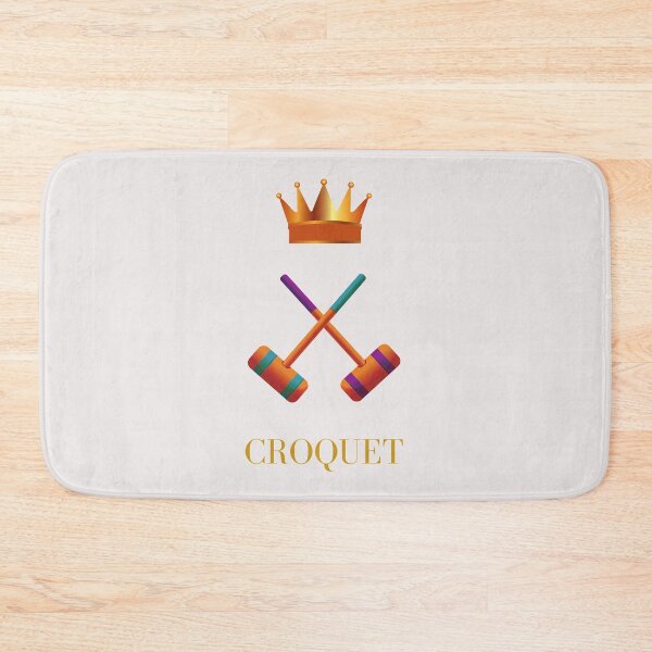 Item preview, Croquet mallets and crown designed and sold by Delicarte.