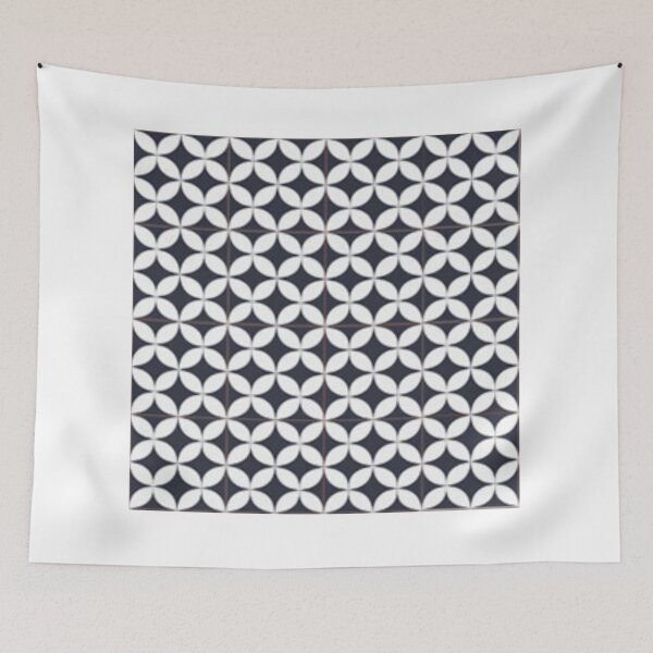 Item preview, white and black tiles designed and sold by Antonomase.
