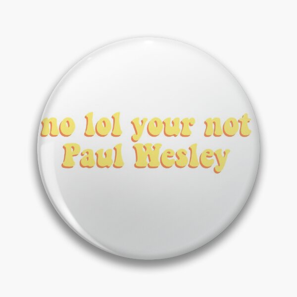 Item preview, no lol your not Paul Wesley groovy sticker  designed and sold by Kitkat0001.