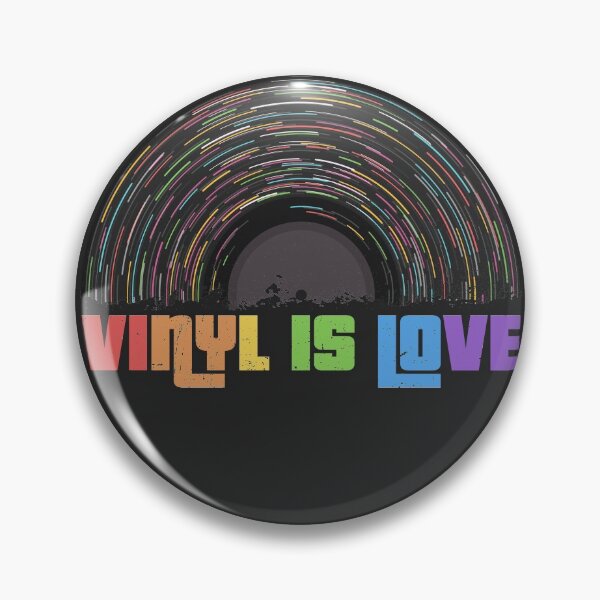 Item preview, Rainbow Vinyl is love (black) designed and sold by animinimal.