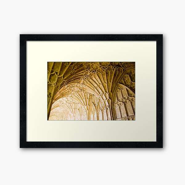 Gloucester Cathedral, Cloisters. Framed Art Print
