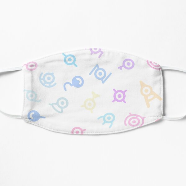 Pastel Unown Flat Mask