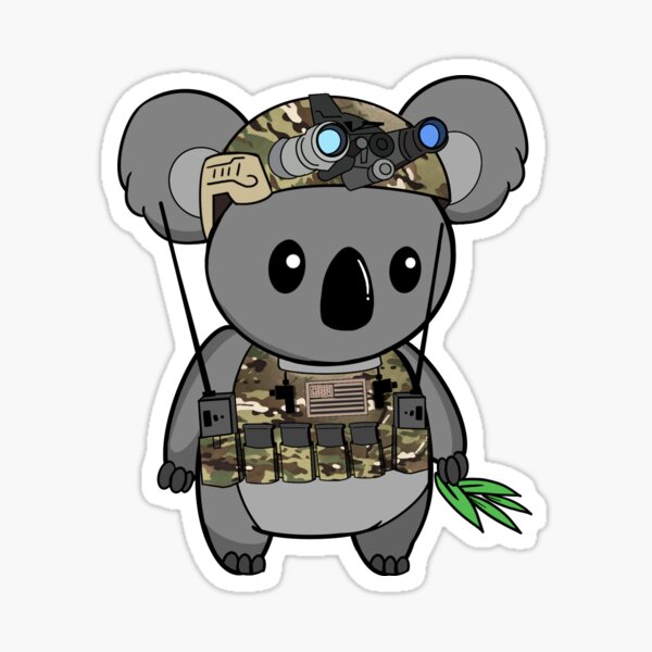 Aperçu de l'œuvre Koala JTAC créée et vendue par Wellman523.