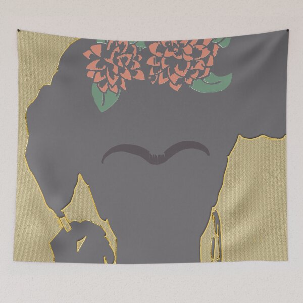 Item preview, FRIDA KAHLO Mexican Feminist portrait painting designed and sold by GalleryArtField.