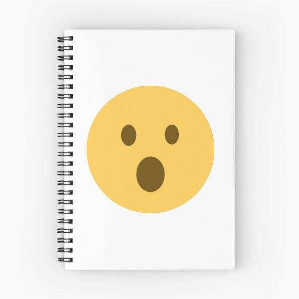 Item preview, face with open mouth emoji designed and sold by Winkham.