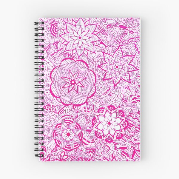 Item preview, Hot Pink Mandala Improvisation designed and sold by MarisaGoncalves.