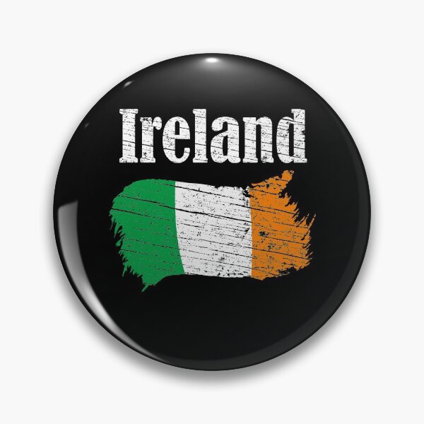 Item preview, Ireland Irish Flag Vintage Graphic - Ireland Lovers Tourists Souvenir Cool National Gift designed and sold by FunnySunny T-Shirts.