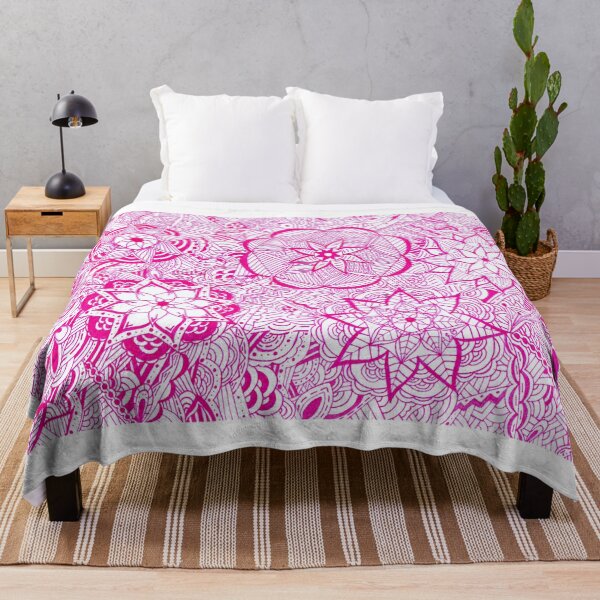 Item preview, Hot Pink Mandala Improvisation designed and sold by MarisaGoncalves.