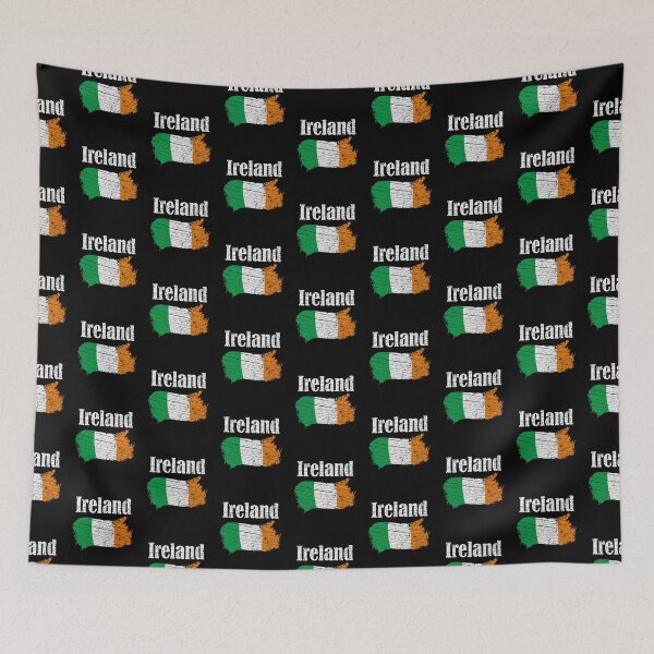 Item preview, Ireland Irish Flag Vintage Graphic - Ireland Lovers Tourists Souvenir Cool National Gift designed and sold by FunnySunny T-Shirts.