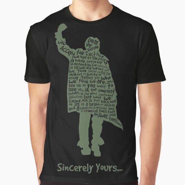 Vista previa del artículo con la obra «The Breakfast Club - Sinceramente suyo», diseñado y vendido por WASABISQUID.
