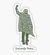 The Breakfast Club - Sincerely Yours Sticker
