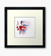 Queen and Country Framed Print