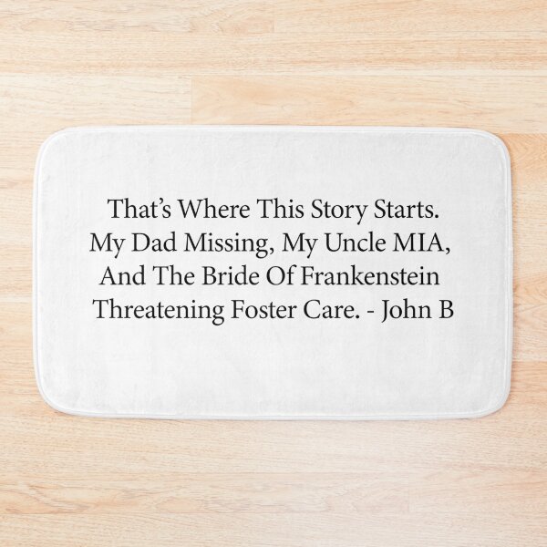 Item preview, john b life quote - outer banks designed and sold by vickys-life.
