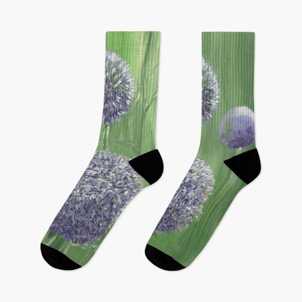 Item preview, Purple Alliums designed and sold by Jan Palmer.