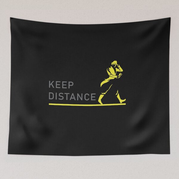 Item preview, Keep distance designed and sold by jfcreations.