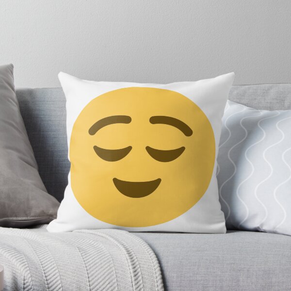 Emoji cushion clearance cover