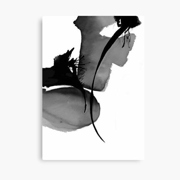 Item preview, Ink black white abstract designed and sold by ElaSzczepaniak.