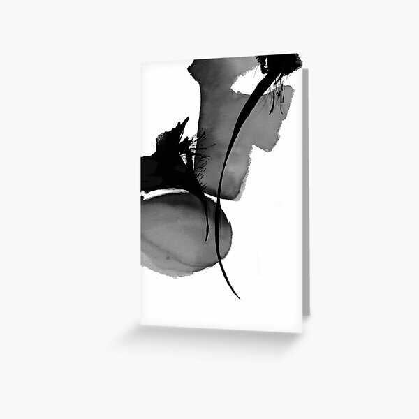 Item preview, Ink black white abstract designed and sold by ElaSzczepaniak.
