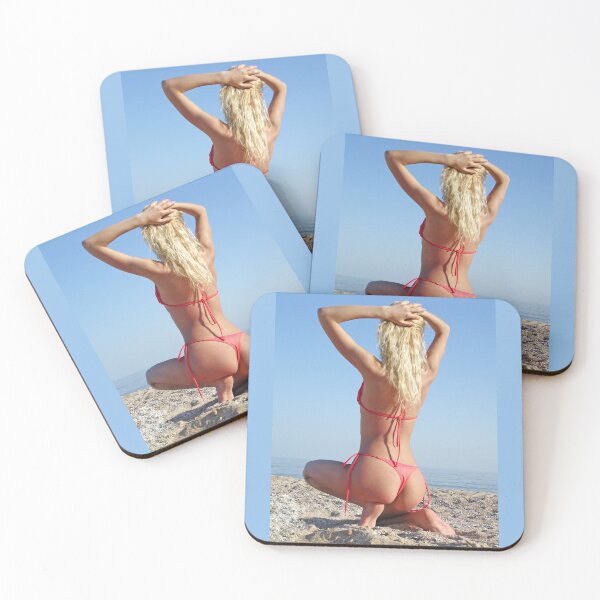 Item preview, Chica guapa en bikini rojo. designed and sold by IaroslavB.
