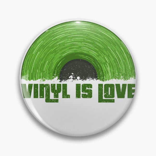 Item preview, Green Vinyl is Love  designed and sold by animinimal.