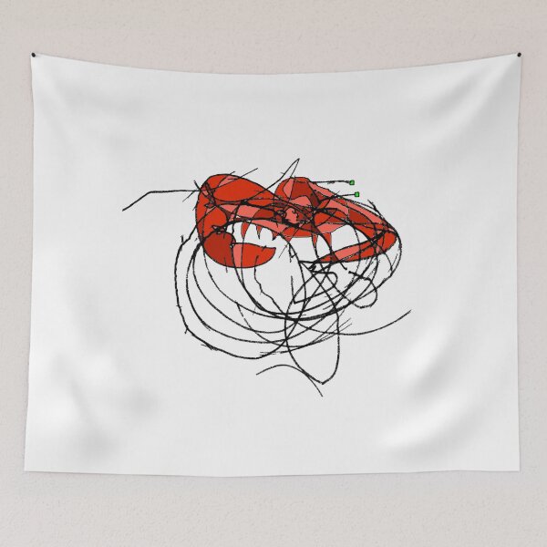 Item preview, red crab designed and sold by Pentagonien.