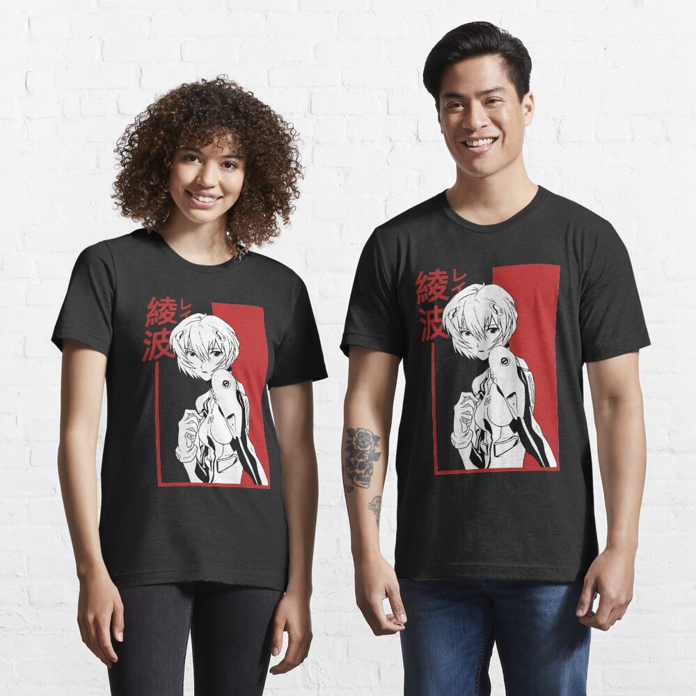 Rei Ayanami Neon Genesis Evangelion Tshirt By Simoga