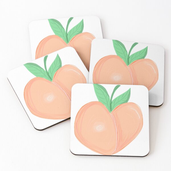 Item preview, Peach cartoon designed and sold by Izabellebrown.