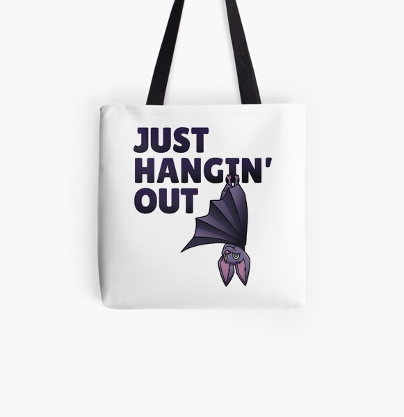 Hang Bat All Over Print Tote Bag