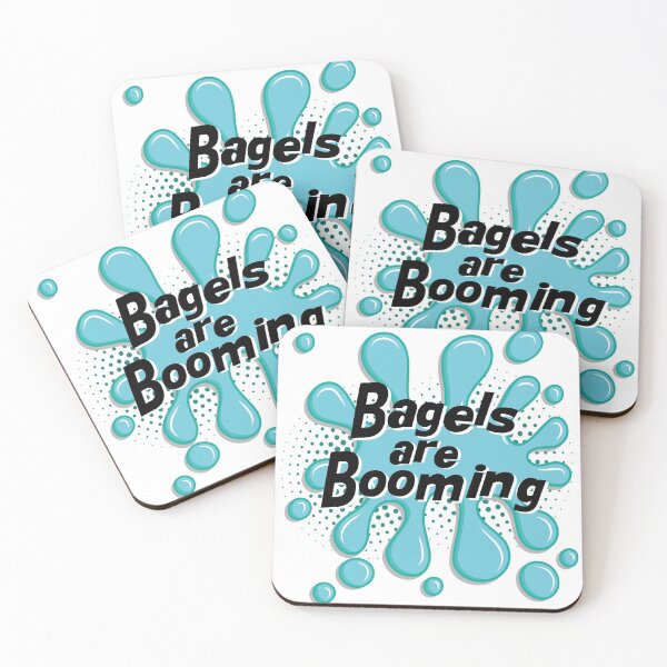 Item preview, Bagels are booming designed and sold by MyliaHamor.