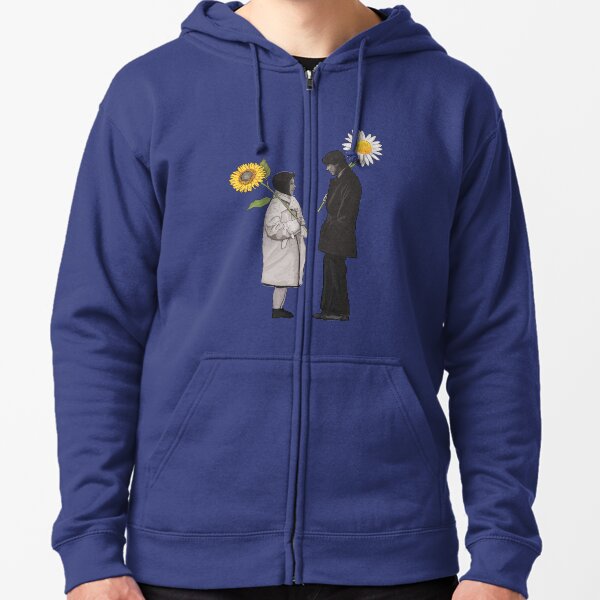 Harold and Maude / Daisy and Sunflower Zipped Hoodie