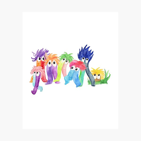 Item preview, Ne marchez pas sur les Mome Raths! designed and sold by LunaNoodleArt.