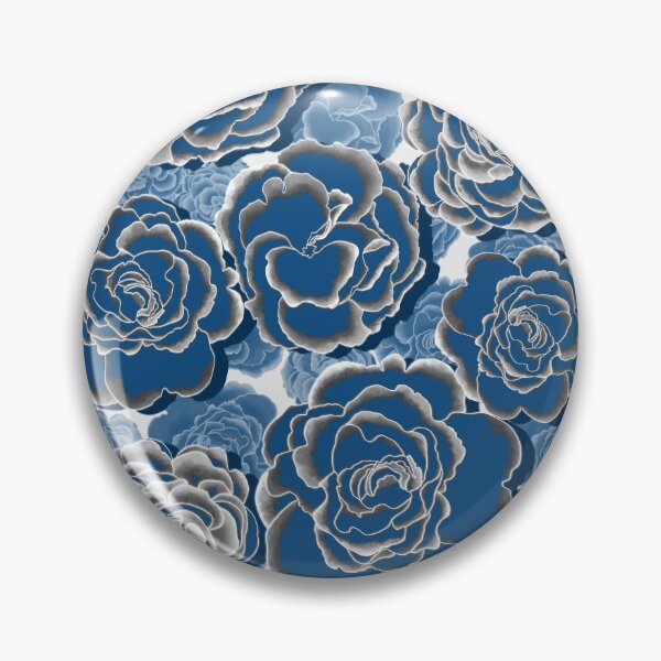 Item preview, Primrose Garden washed blue 1 designed and sold by pearlposition.