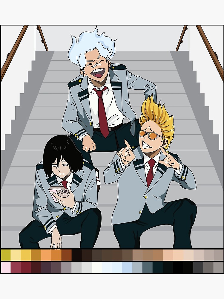 "Eraserhead, Present Mic, and Loud Cloud" Poster by 22Katelyn Redbubble