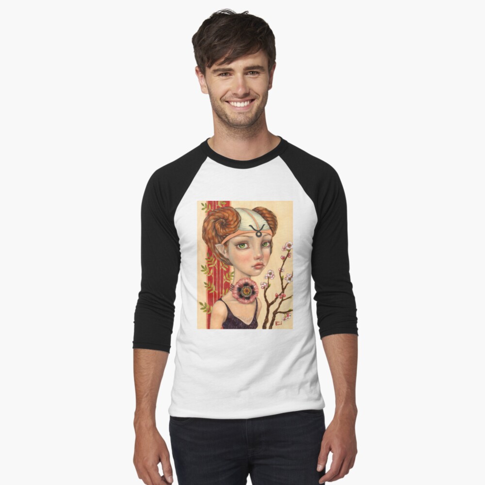 Item preview, Baseball ¾ Sleeve T-Shirt designed and sold by tanyabond.