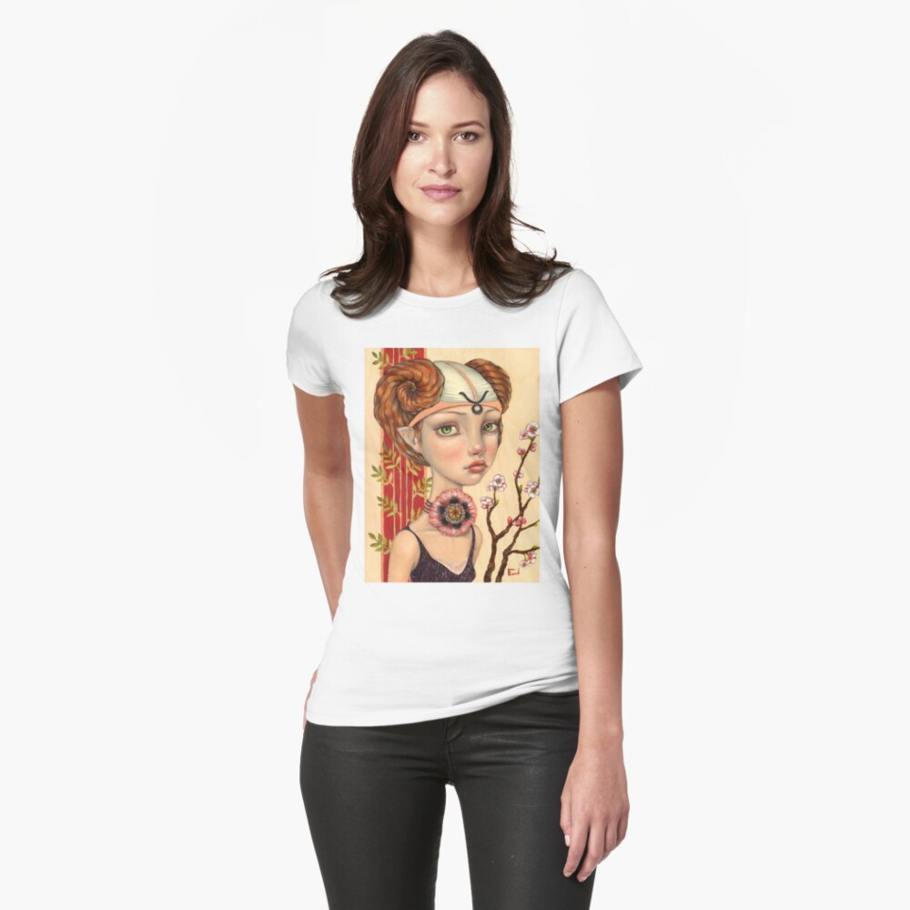 Item preview, Fitted T-Shirt designed and sold by tanyabond.